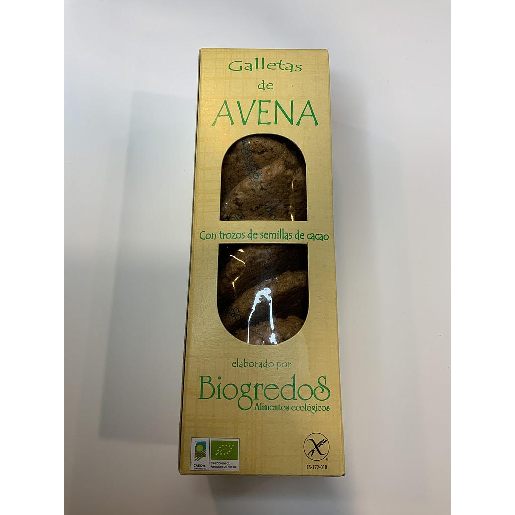 GALLETA AVENA SEMILLA CACAO SIN GLUTEN BIOGREDOS 200G