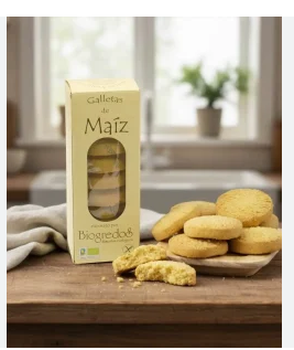 GALLETA MAIZ SIN GLUTEN-LACTOSA BIOGREDOS 200G