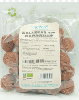 GALLETA MEMBRILLO BIOGREDOS 200G
