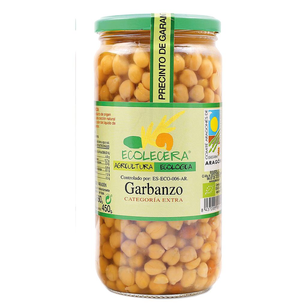 GARBANZO COCIDO ECOLECERA 600G