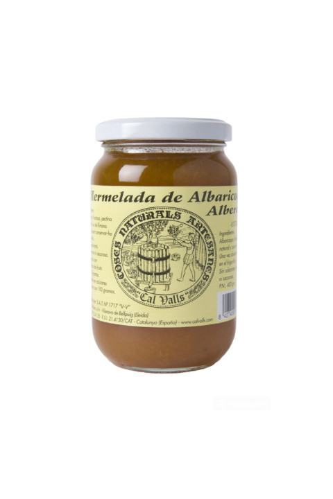 MERMELADA ALBARICOQUE ARTESANA CAL VALLS 400G