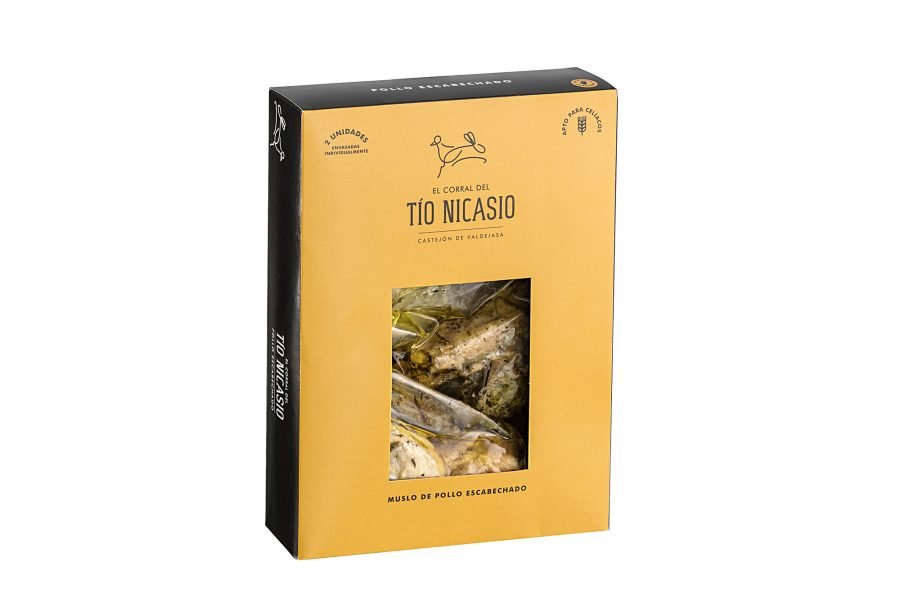 Muslo pollo escabechado 300g TIO NICASIO