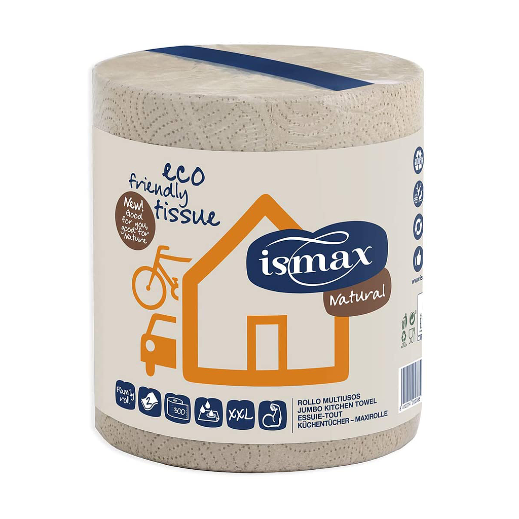 Papel cocina 1 maxirollo ISMAX