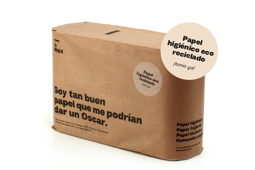 PAPEL HIGIENICO DOBLE CAPA ISMAX 6 ROLLOS