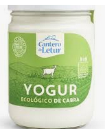 YOGUR CABRA NATURAL 420g CANTERO DE LETUR