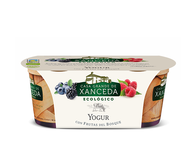 YOGUR VACA GRIEGO FRUTAS DEL BOSQUE 2x125g XANCEDA