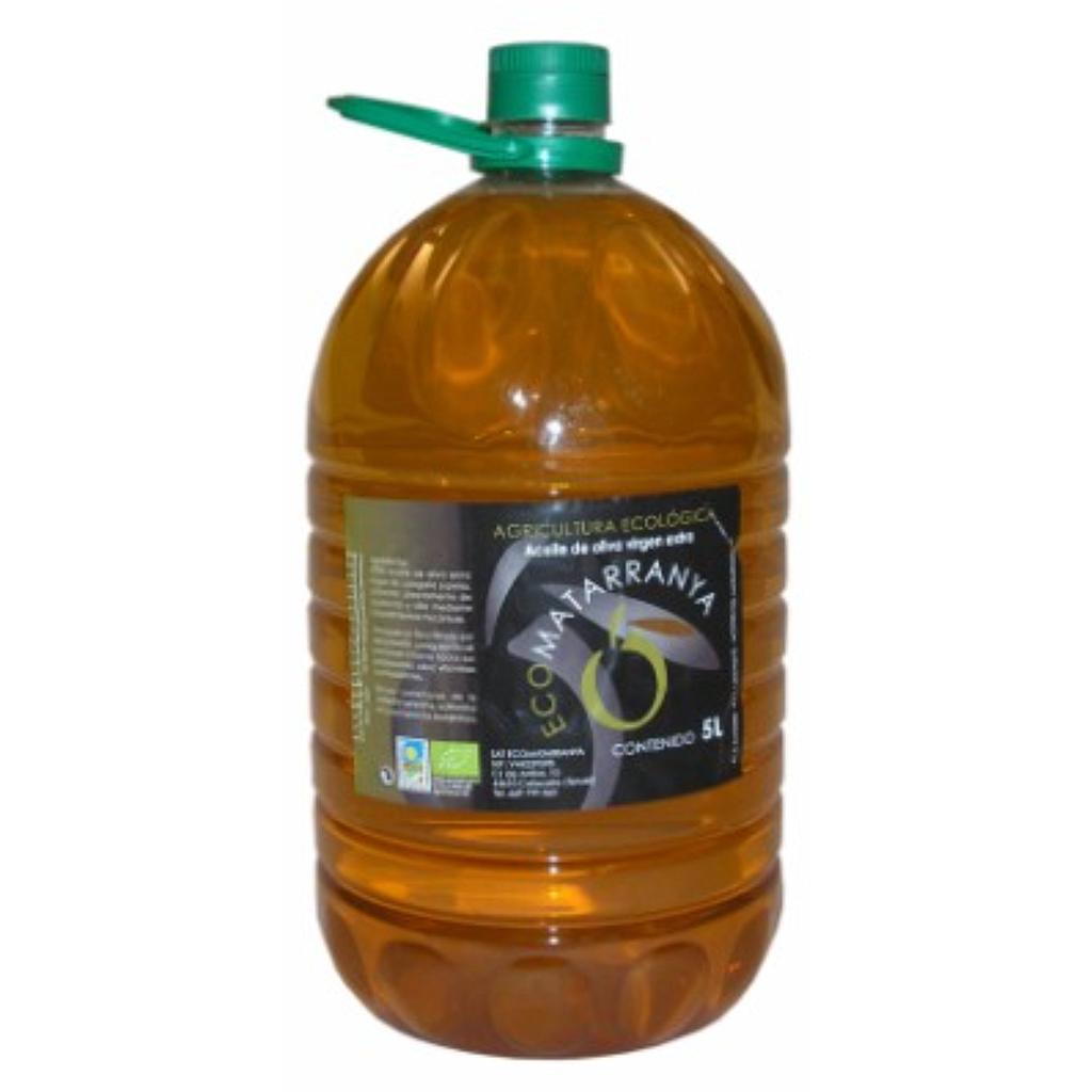 ACEITE OLIVA GARRAFA PLASTICO 5l ECOMATARRANYA