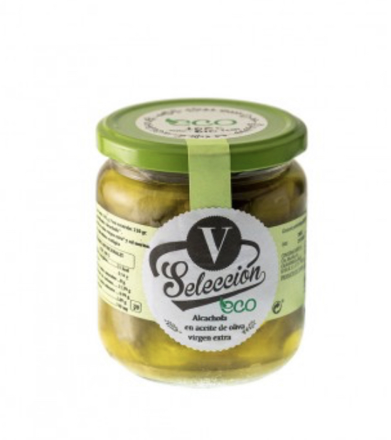 Alcachofa  eco aceite oliva 345g VIRTO