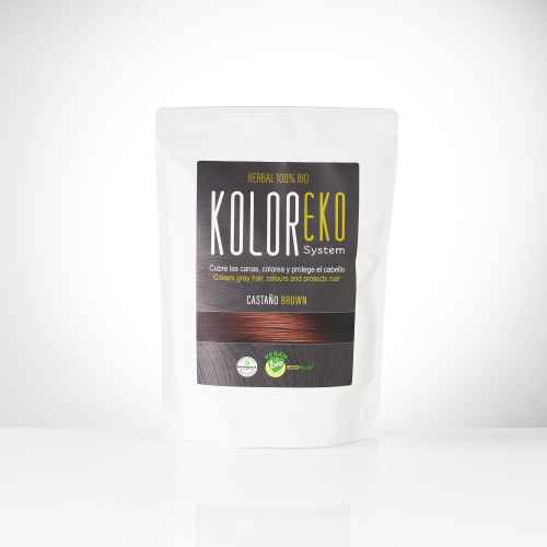 TINTE CASTAÑO KOLOREKO 100G