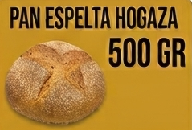 PAN ESPELTA HOGAZA ECOMONEGROS 500G