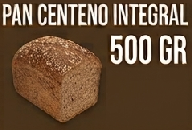 PAN CENTENO INTEGRAL ECOMONEGROS 500G