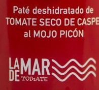 PATE DESHIDRATADO TOMATE SECO MOJO PICON LA MAR DE SABOR 50G