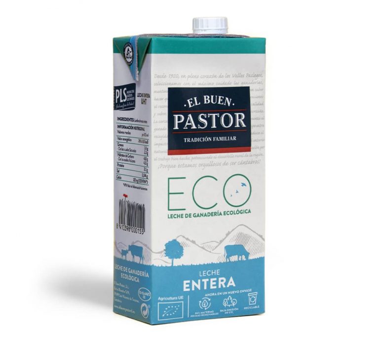 LECHE VACA ENTERA BUEN PASTOR 1L