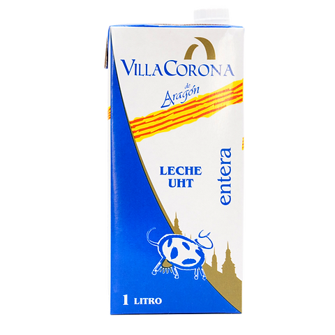 LECHE ENTERA VILLACORONA 1L