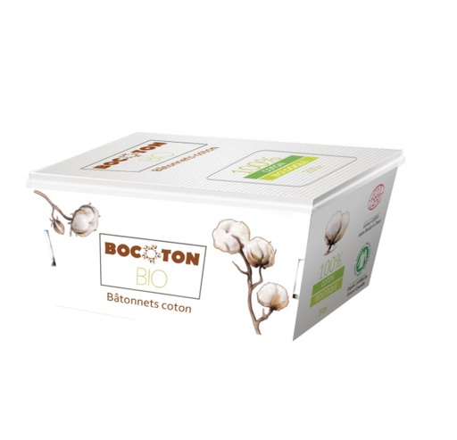 [4021] Bastoncillos oidos algodon 200ud BOCOTON
