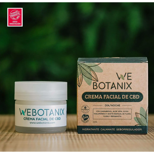 [07515] CREMA FACIAL CBD WEBOTANIX 50ML (TIENDA)