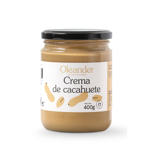 [07553] CREMA CACAHUETE BOTE OLEANDER 400G