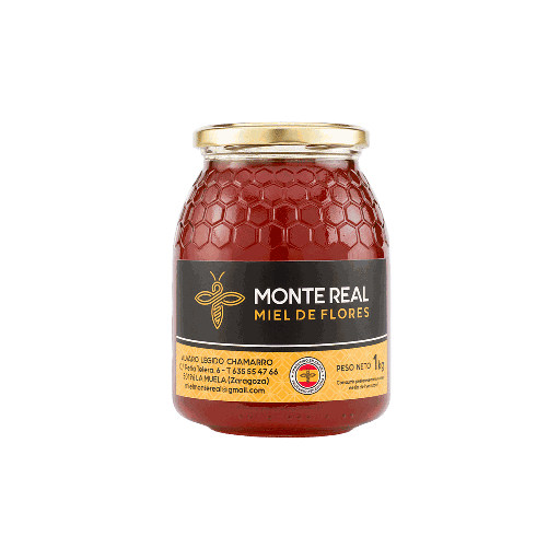 [07609] Miel mil flores 1kg MONTE REAL