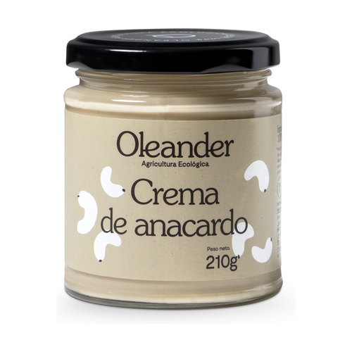 [07622] CREMA ANACARDO CRUDO BOTE OLEANDER 210G