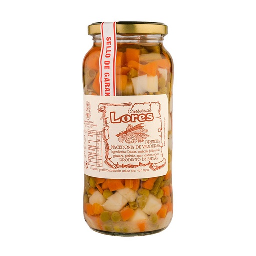 [07667] Macedonia de verduras 535g CONSERVAS LORES