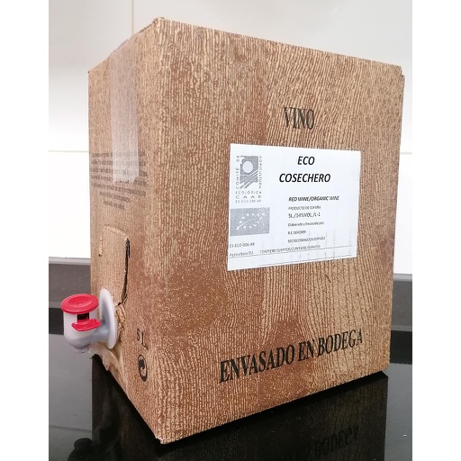 [07701] VINO TINTO COSECHERO BAG IN BOX COLÁS VITICULTORES 5L
