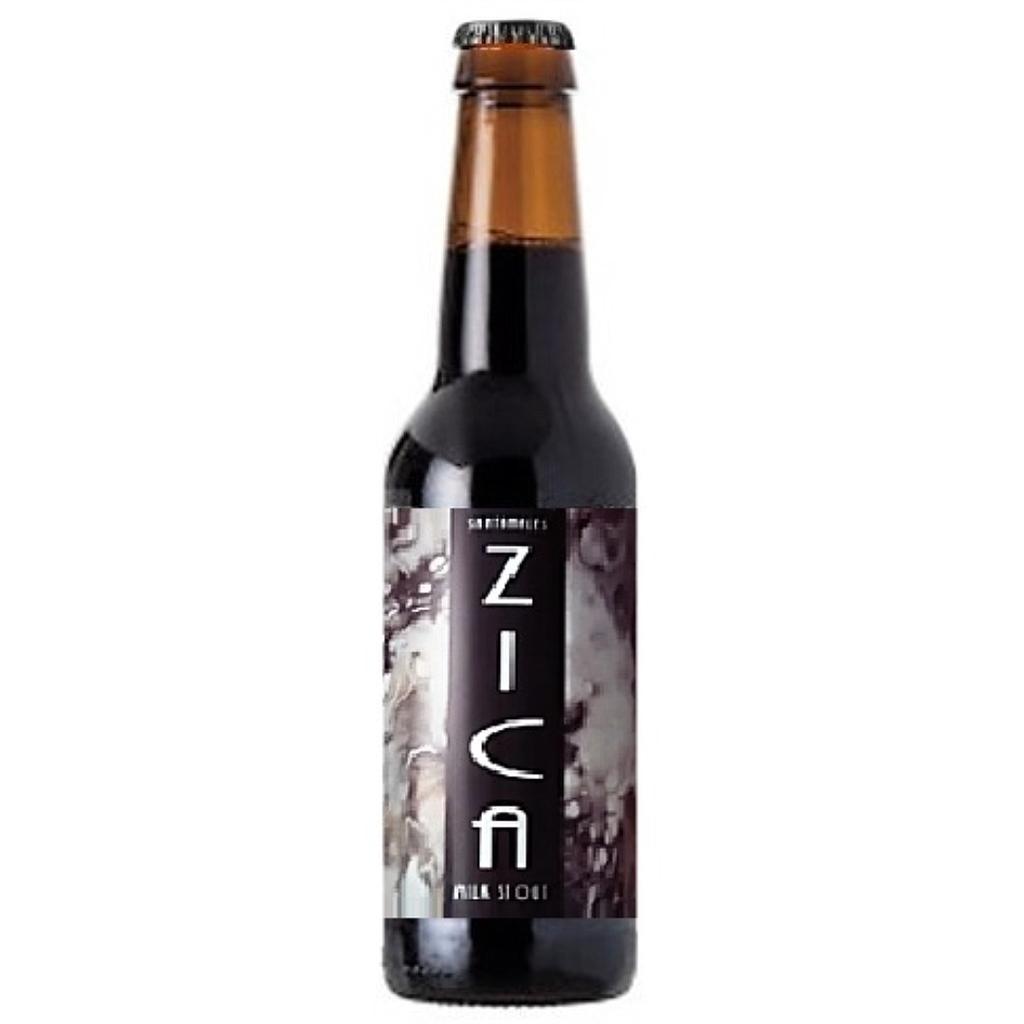 Cerveza milk stout santanales 33cl ZICA