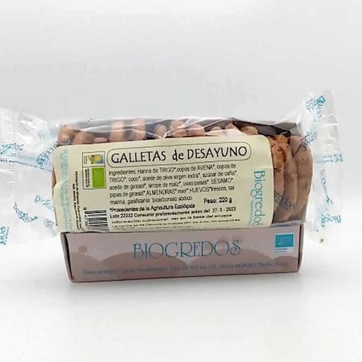 [07808] GALLETA DESAYUNO BIOGREDOS 200G