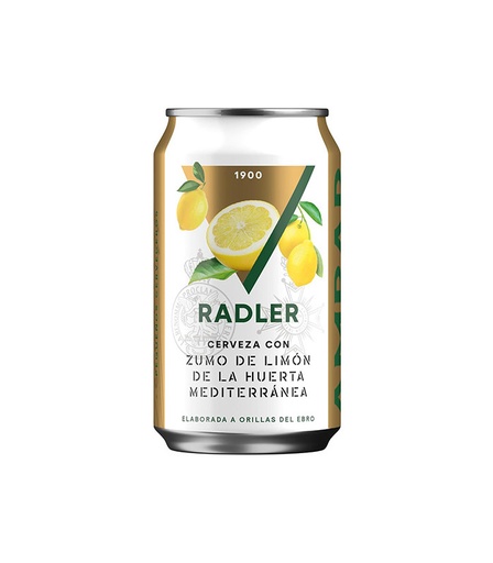 [10193] CERVEZA RADLER 000 LATA AMBAR 33CL