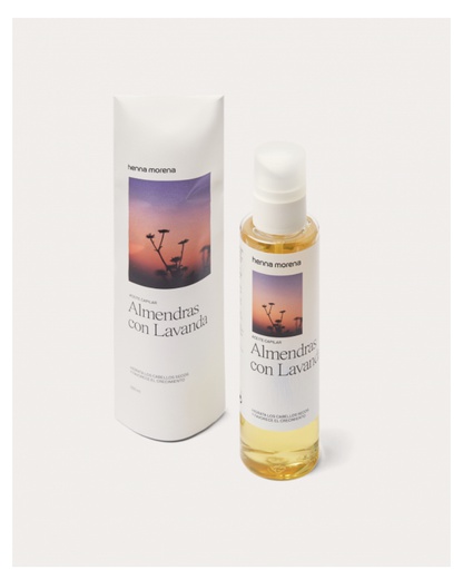 [3384] ACEITE ALMENDRA LAVANDA HENNA MORENA 250ML