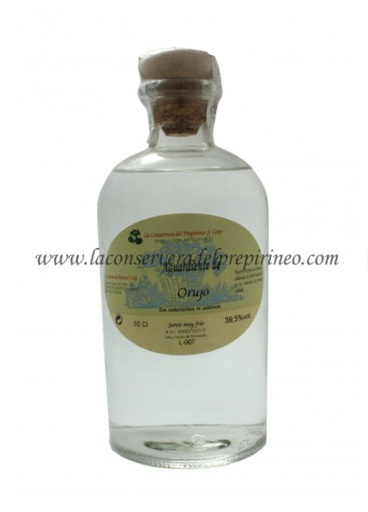 [2942] Aguardiente de orujo 39,5% 50cl CONSERVERA PREPIRINEO