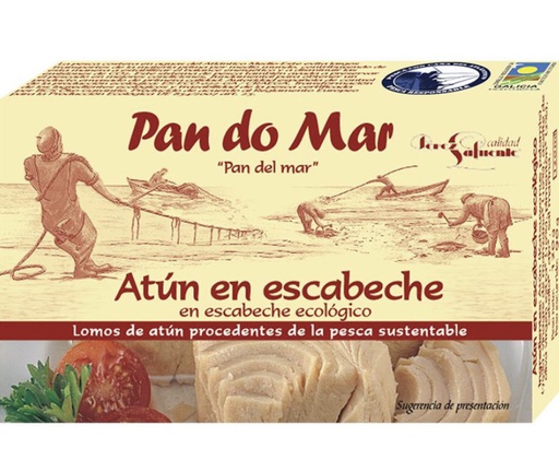 [306] ATUN ESCABECHE LATA PAN DO MAR 120G