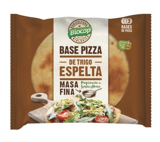[2376] BASE PIZZA ESPELTA BIOCOP 390G