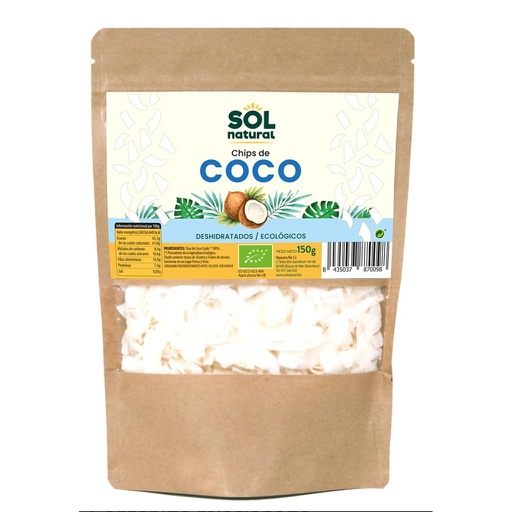 [1427] CHIPS COCO SOL NATURAL 150G