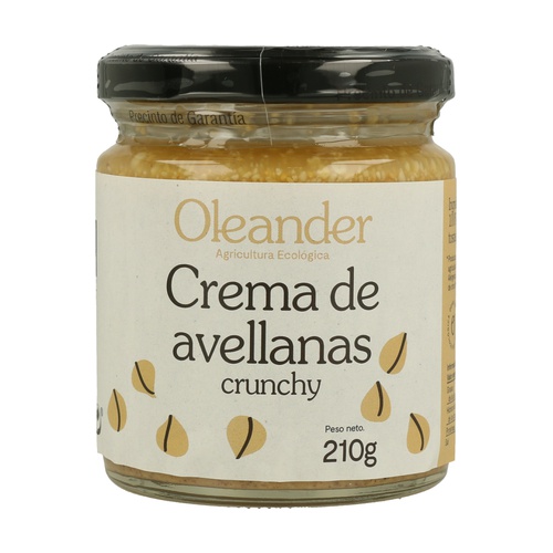 [2078] CREMA AVELLANAS CRUNCHY OLEANDER 210G