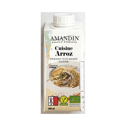 [1273] CREMA CUISINE ARROZ AMANDIN 200ML