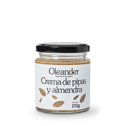 [2080] Crema pipa y almendra 210g OLEANDER