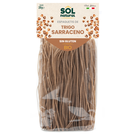 [1292] Espagueti trigo sarraceno 250g SOL NATURAL