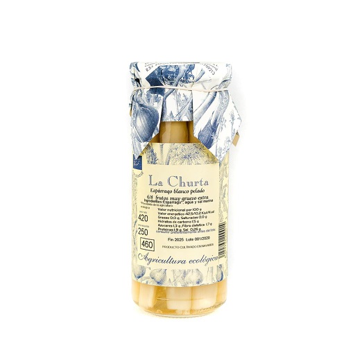 [5438] ESPARRAGO BLANCO 9/12 FRUTOS LA CHURTA  420G