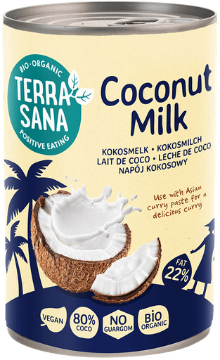 [3531] Leche de coco 80% 400ml TERRASANA