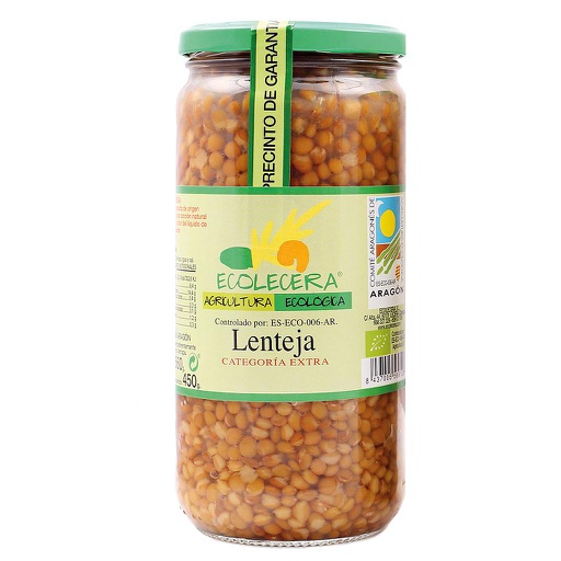 [945] Lenteja Cocida 660g ECOLECERA
