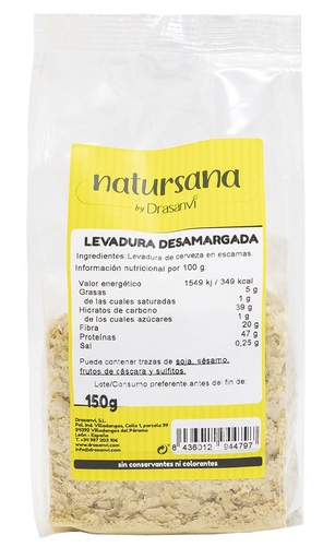 [1351] LEVADURA DESAMARGADA ECOSANA 300G
