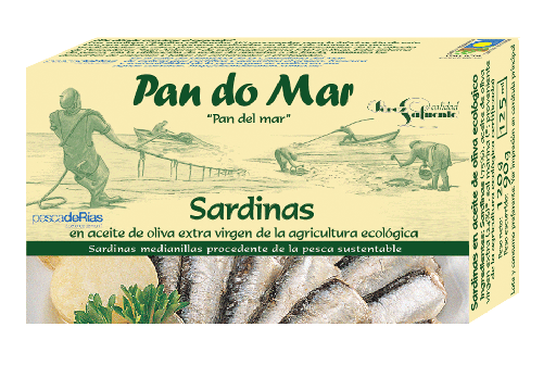 [2947] Sardinas en aceite oliva extra virgen 120g PAN DO MAR
