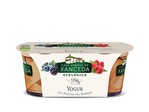 [1872] YOGUR VACA GRIEGO FRUTAS DEL BOSQUE 2x125g XANCEDA