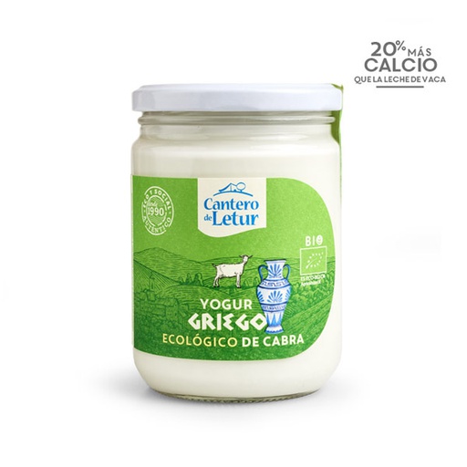 [1940] YOGUR CABRA GRIEGO NATURAL 420g CANTERO DE LETUR