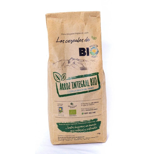 [3519] Arroz Integral 1Kg BIOPALACIN