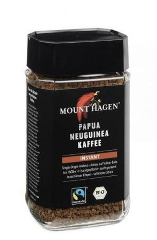 [3982] Café Liofilizado Arábica Papua Kaffee, 100gs OXFAM