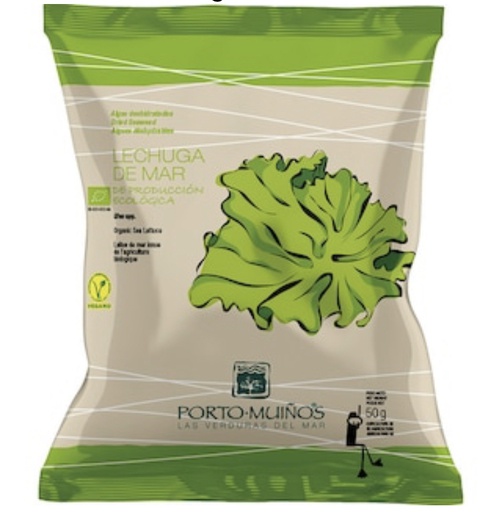 [1345] Alga Lechuga de Mar 50g PORTO MUIÑOS
