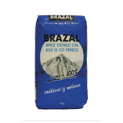 [2595] ARROZ BOMBA 100% BRAZAL 1K