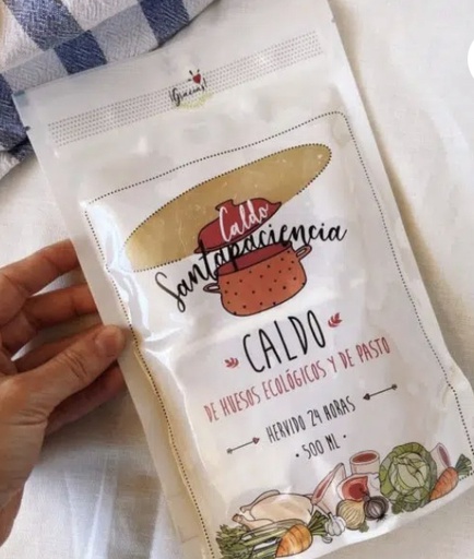 [3673] CALDO HUESOS SANTA PACIENCIA 500ML